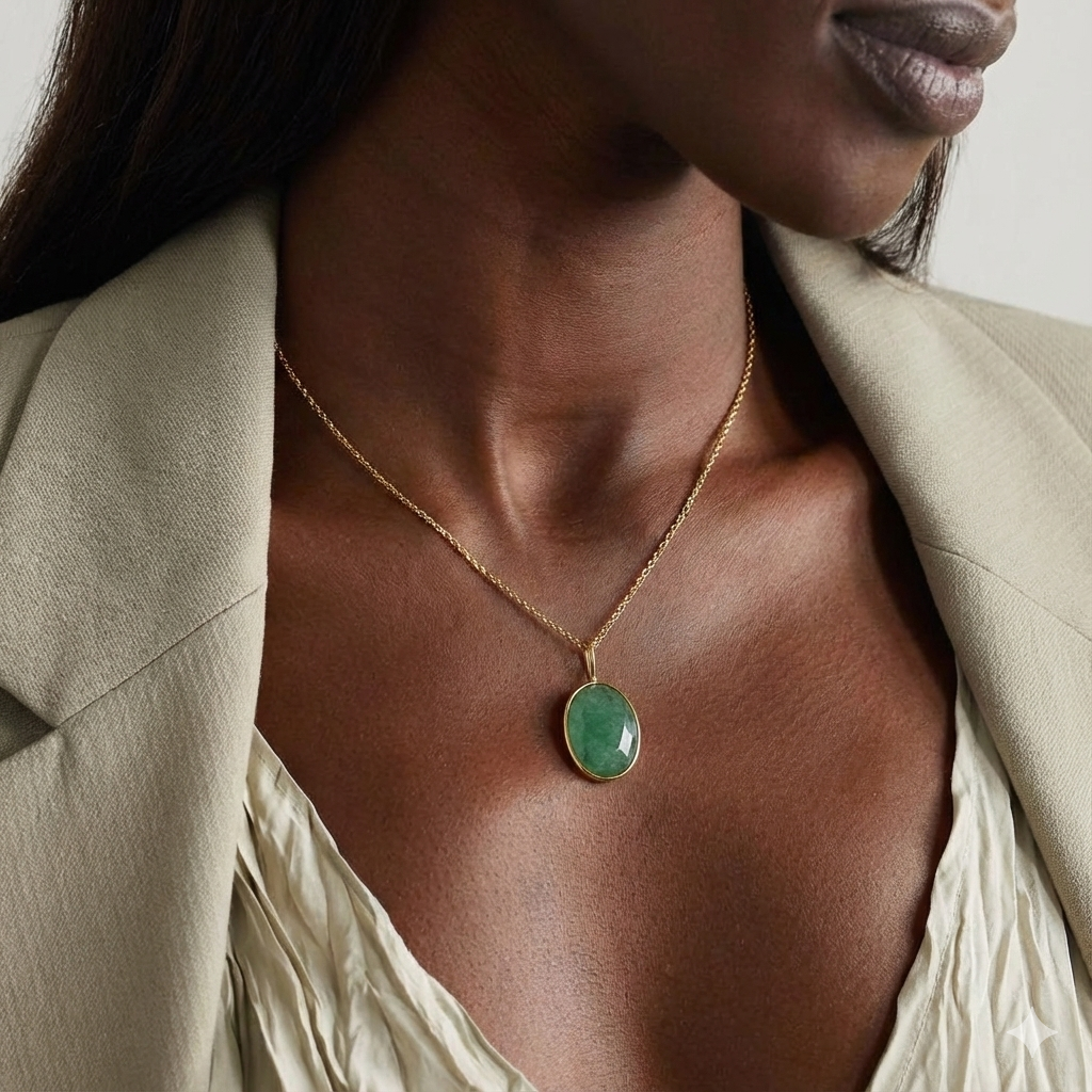 Conceptual lifestyle imagery showing jewelry styling